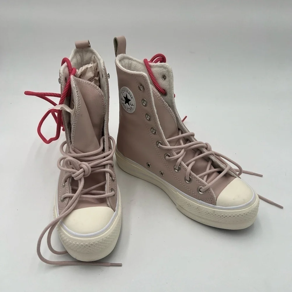 Converse Chuck Taylor AS LIFT X High-Top Platform Sneakers Boots Women's Size 4